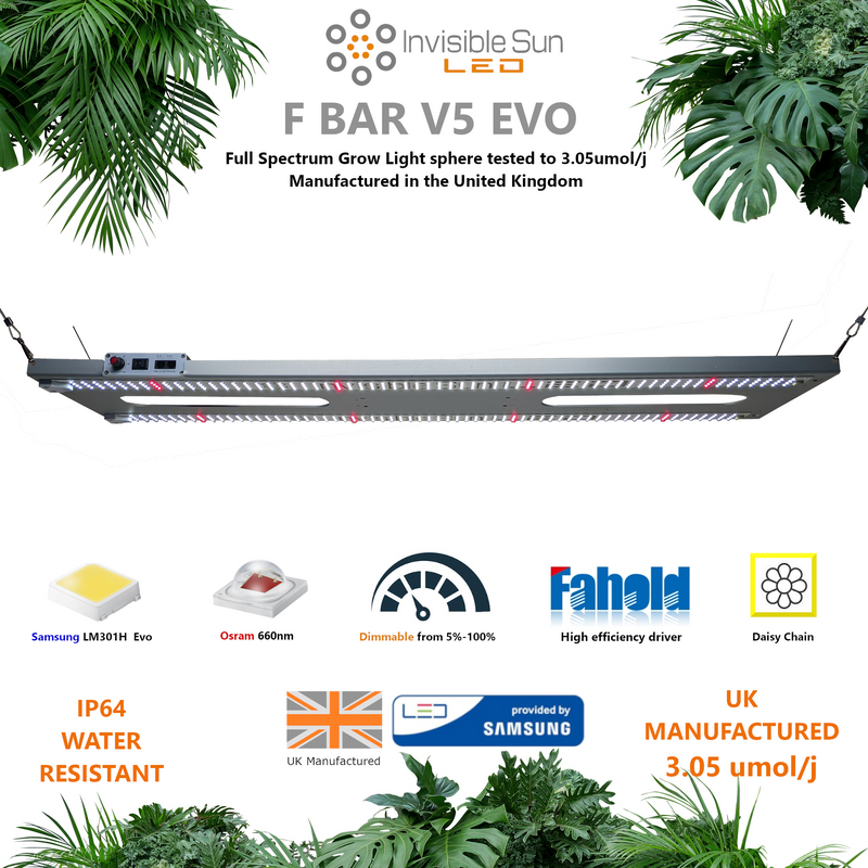 ISH F BAR V5 Evo - Horticultural lighting system - Powered by Samsung LED