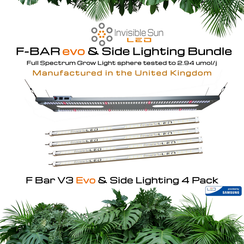 2 x F Bar Evo and SL80 4 pack Side Lighting Bundle - Powered by Samsung LED