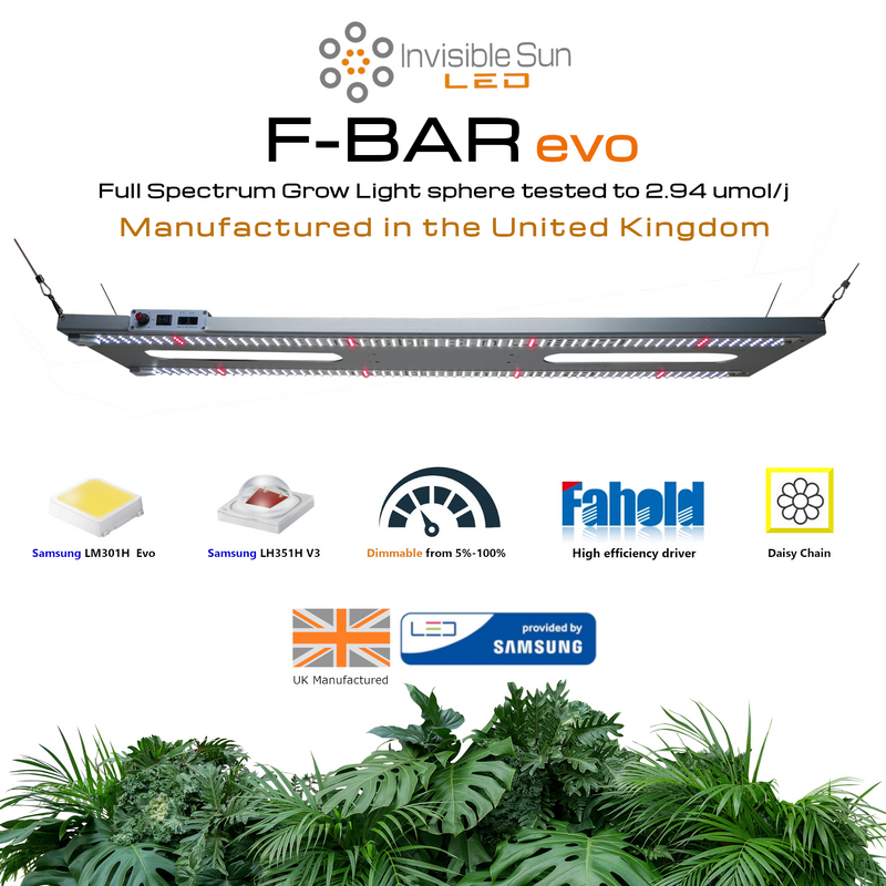 ISH F BAR V5 Evo - Horticultural lighting system - Powered by Samsung LED