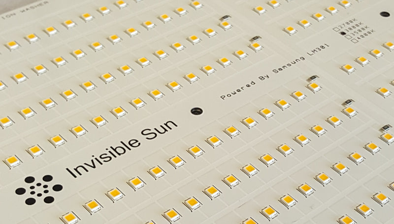 Invisible Sun LED introduce the ISH120H pcb