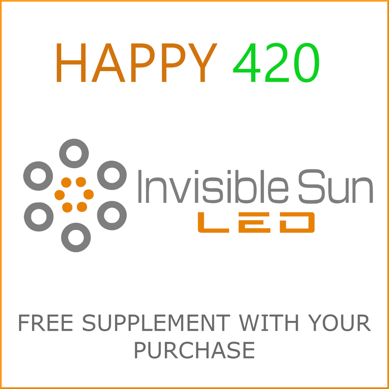Happy 420 from Invisible Sun LED