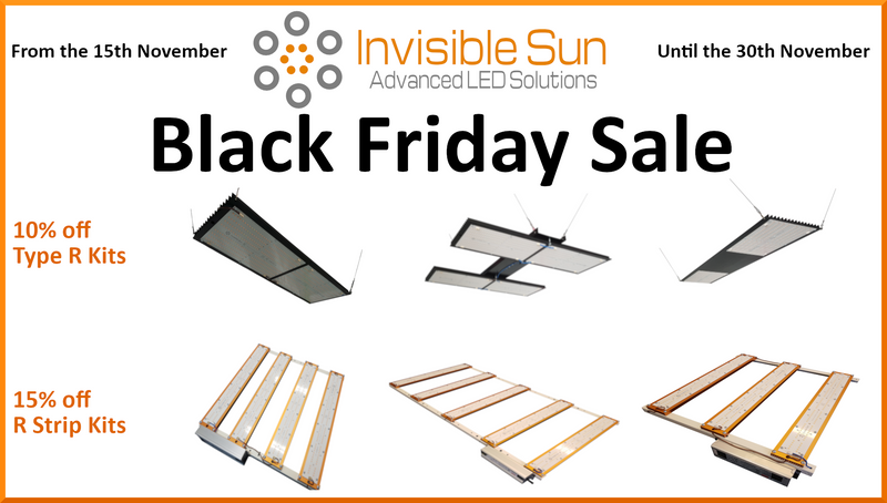 Invisible Sun LED Black Friday sale