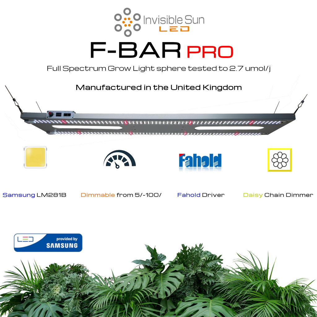 F Bar Pro Horticultural lighting system Powered by Samsung LED