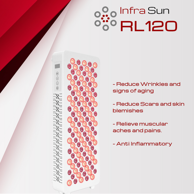 Infra Sun RL120 - Red Light Therapy Light