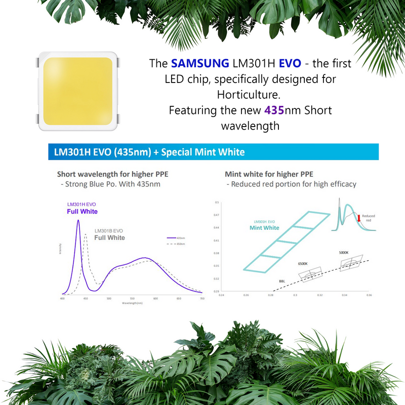 ISH265 V5 Evo - Horticultural Lighting System - Powered By Samsung LED & Osram LED
